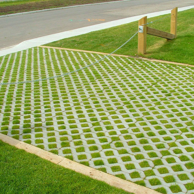 HDPE Pflaster Kunststoff Rasengitter Polyester Geogitter Kunststoff für Parkplatz Notausgang Großhandel Landschaftsbau Bodenzelle Kies Paddock Gitter