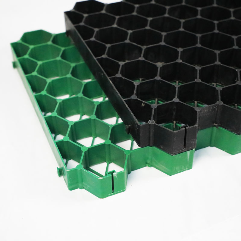Kunststoffgrasgitter für Parkplatz Feuer-Ausgang HDPE-Pflaster Geogrid für Landschaft Boden Geocell Kies Paddock-Gitter