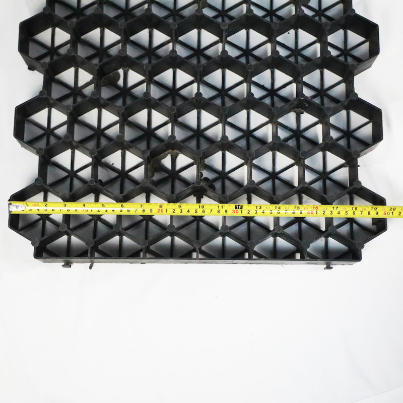 Kunststoffgrasgitter für Parkplatz Feuer-Ausgang HDPE-Pflaster Geogrid für Landschaft Boden Geocell Kies Paddock-Gitter