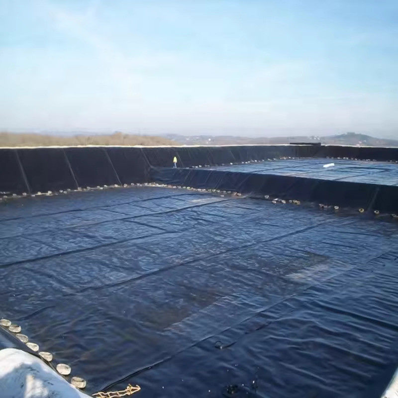 Hochfeste HDPE-Geomembran mit langer Lebensdauer für Kläranlagen, Bioenergieprojekte und industrielle Wasserspeichertanks