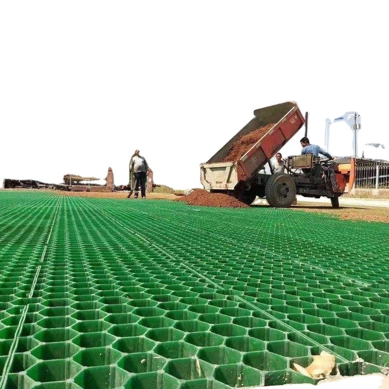 Hochleistungs-HDPE-Grasspaver-Gitter für Fahrbahnen, Parkplätze und Landschaften