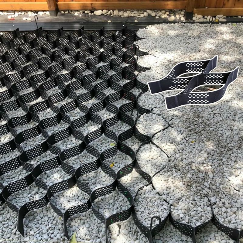 HDPE-Kunststoff-Geozelle Pflastergitter HDPE-Geozelle für Weichbodensanierung Kostengünstige Kiesstabilisierungs-Geozelle im Straßenbau