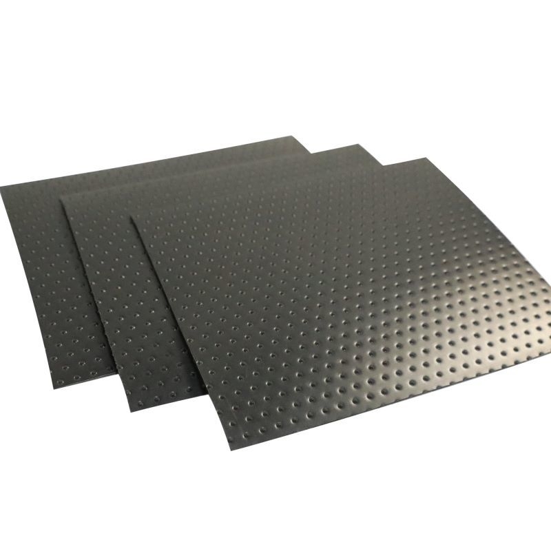 Wasserdichtung Hochdichte Schwarze Hitzebeständige HDPE-Teichfolie Geomembran Teichfolie für das Dach Fische Teichfolie Deponien Bergbau