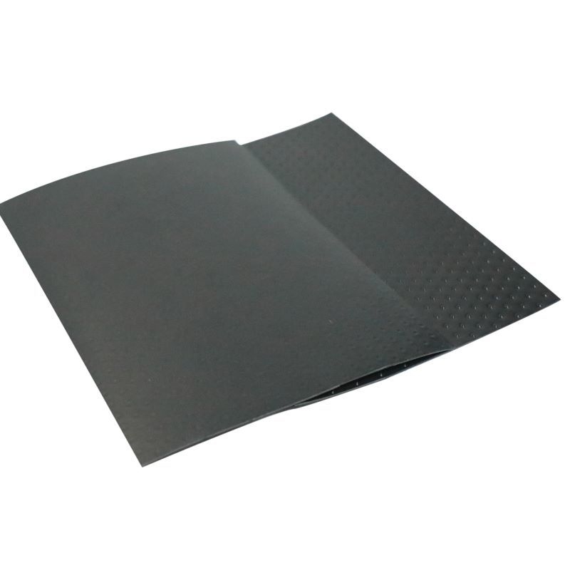 Wasserdichtung Hochdichte Schwarze Hitzebeständige HDPE-Teichfolie Geomembran Teichfolie für das Dach Fische Teichfolie Deponien Bergbau