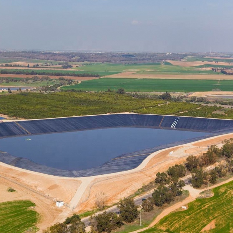 HDPE-Geomembranfolie für Aquakultur, Fischzucht, Teich, Damm, Pool und Wasserauffangbecken