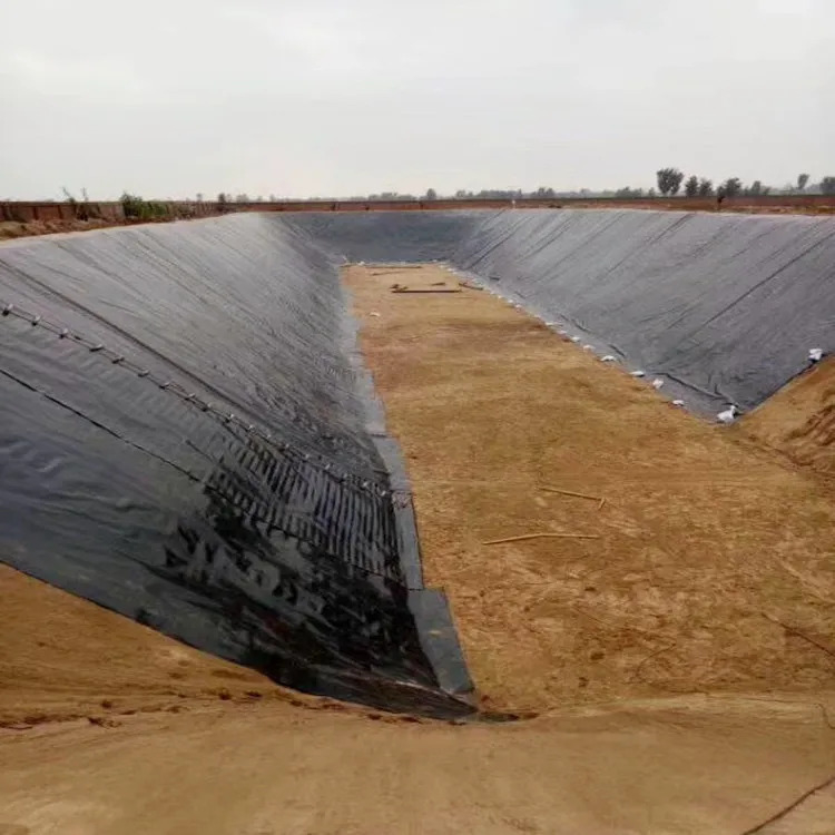 HDPE-Geomembranfolie für Aquakultur, Fischzucht, Teich, Damm, Pool und Wasserauffangbecken