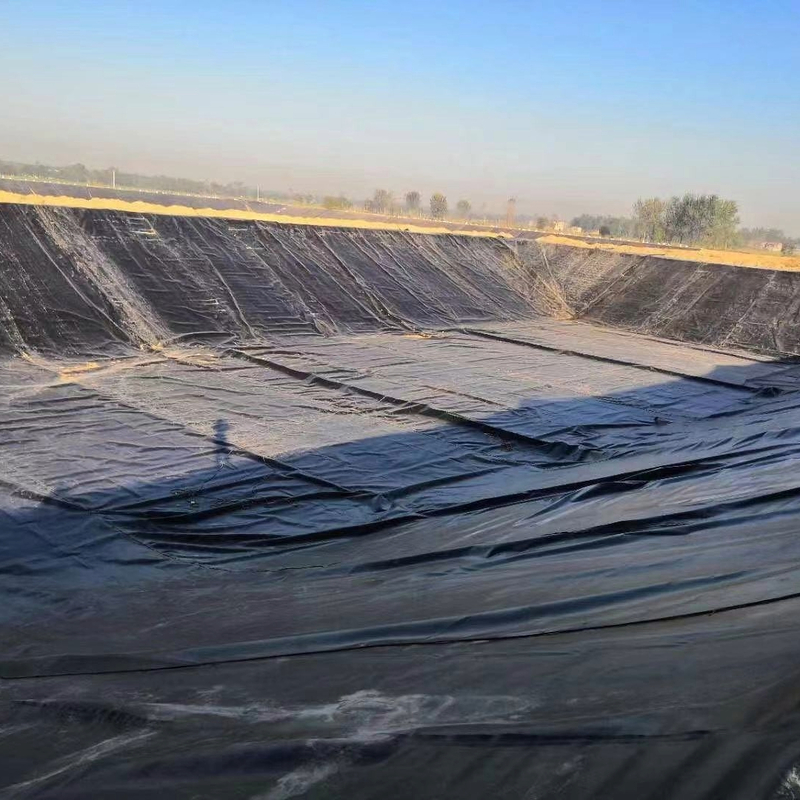 HDPE-Geomembranfolie für Aquakultur, Fischzucht, Teich, Damm, Pool und Wasserauffangbecken
