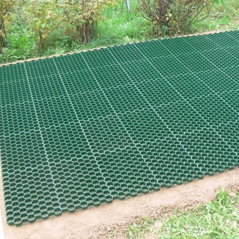 Hochleistungs-HDPE-Grasgitter zur versickerungsfähigen Bodenbefestigung, für Einfahrten, Parkplätze, Landschaftsbau und Rasenstabilisierung