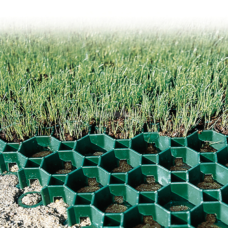 Hochleistungs-HDPE-Grasgitter zur versickerungsfähigen Bodenbefestigung, für Einfahrten, Parkplätze, Landschaftsbau und Rasenstabilisierung