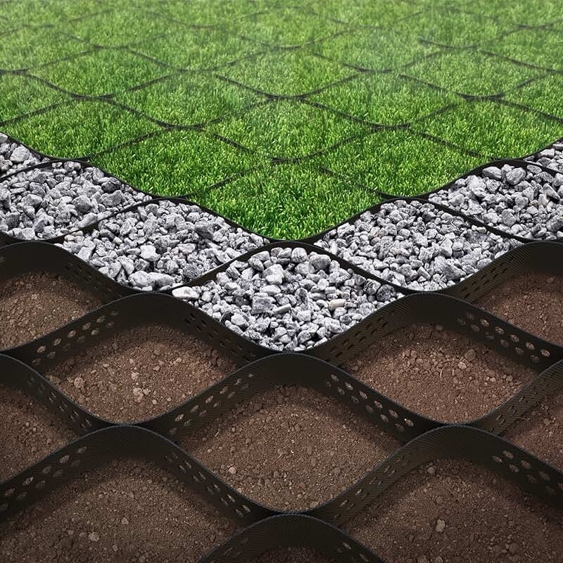 Langlebige HDPE-Geozellen Glatte Oberfläche HDPE-Geozelle für Auffahrten Erosionskontrolle für Hänge Stützwand