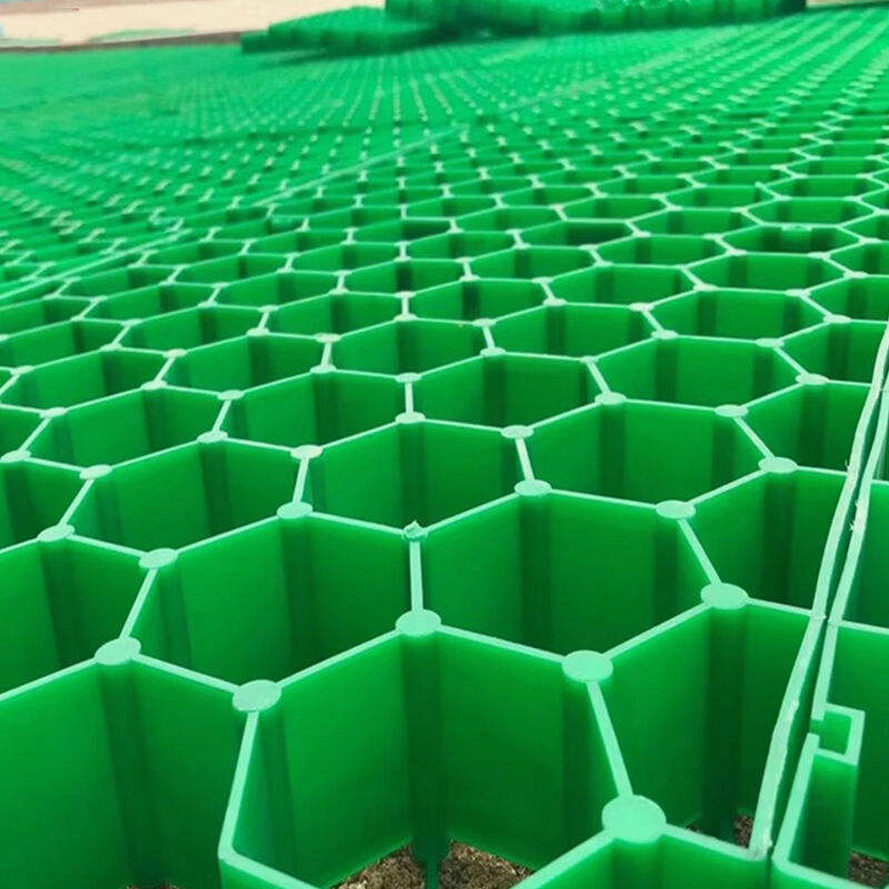 38mm 48mm 68mm Kunststoff Rasengitter Pflaster Schotter Stabilisierungsgitter für Einfahrt, Parkplatz