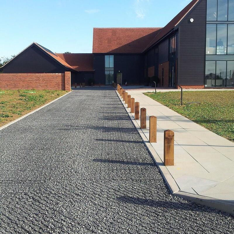 HDPE-Grasgitter aus Kunststoff für Rasen, Gehwege, Parkplätze, Abfälle, Erosionsbekämpfung, Bodenstabilisierung, Kiessteinpflaster und Landschaftsgestaltung