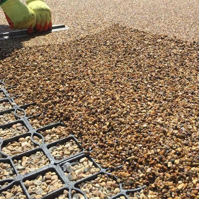 HDPE-Grasgitter aus Kunststoff für Rasen, Gehwege, Parkplätze, Abfälle, Erosionsbekämpfung, Bodenstabilisierung, Kiessteinpflaster und Landschaftsgestaltung